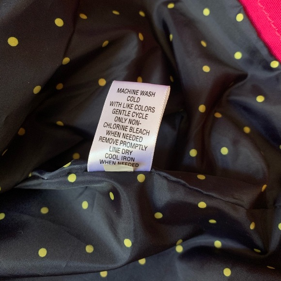 Pink Merona lightweight pea coat style jacket - Picture 4 of 6